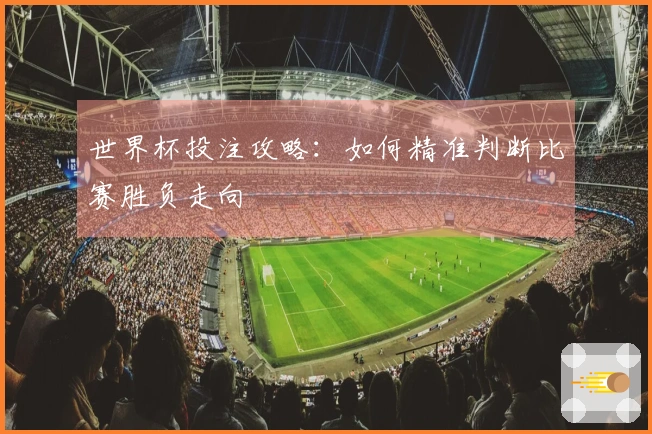 世界杯投注攻略：如何精准判断比赛胜负走向