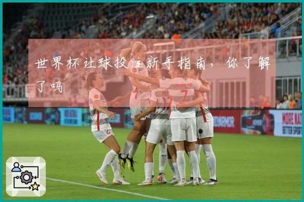 世界杯让球投注新手指南,你了解了吗